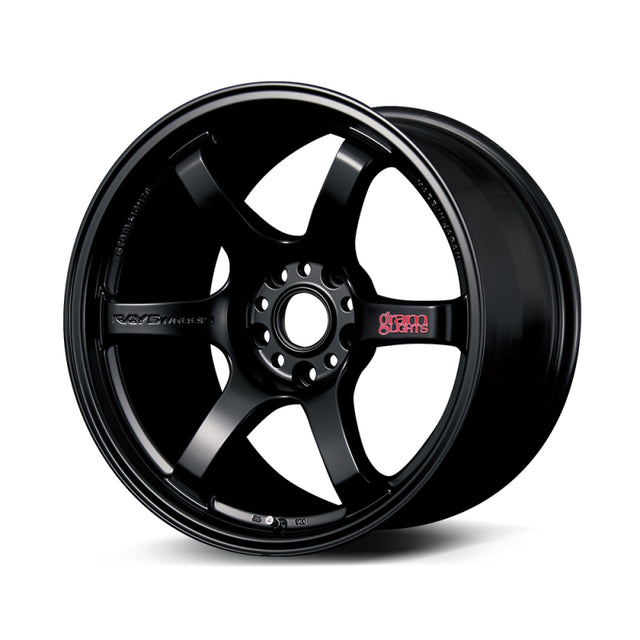 Gram Lights 57DR 18x10.5 +12 5-114.3 Semi Gloss Black Wheel - Gram Lights