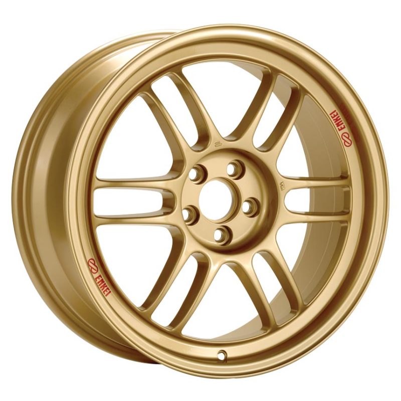 Enkei RPF1 15x8 4x100 28mm Offset 75mm Bore Gold Wheel - 3795804928GG