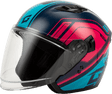 011871108 Gmax Of-87 Duke Helmet W/Led Light Blue/Red 2X - RV and Auto Parts