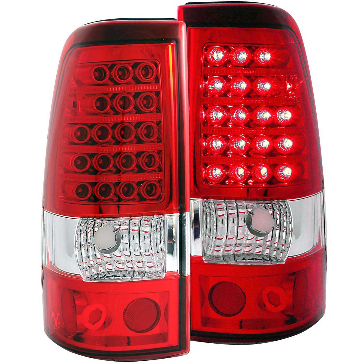 311007 Anzo Tail Light Assembly- LED Red/ Clear Lens