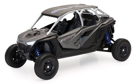 New Ray Toys Polaris RZR Pro R 4 Matte Heavy Metal/ Scale 1:18 - New Ray Toys