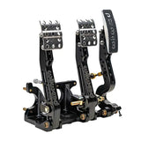 Wilwood 340-16603 Wilwood Adjustable Balance Bar Brake, Clutch, Throttle w/ Linkage - Floor Mount - 4.75-5.75:1