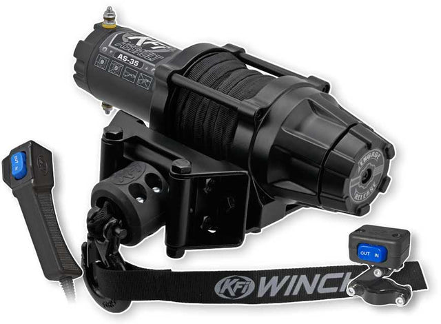 KFI 3500lb Synthetic Assualt Series Winch