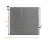 Mishimoto 10-23 Lexus GX460 4.6L Performance Aluminum Radiator - Mishimoto