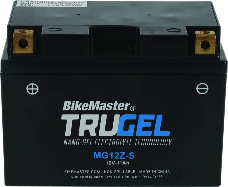 BikeMaster Trugel Battery MG12Z-S - RV and Auto Parts