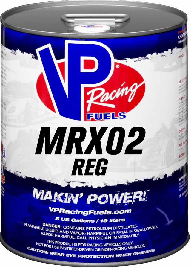 2362 Vp Racing Mrx02 Reg Vp Fuel 5 Gal Pail - RV and Auto Parts