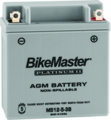 BikeMaster AGM Battery - MS12-5-3B - BikeMaster