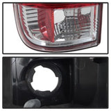 Spyder 97-03 Ford F150 Stylsd. F250 V3 Light Bar LED Tail Lights - Red/Clr ALT-YD-FF15097V3-LBLED-RC - 5084453