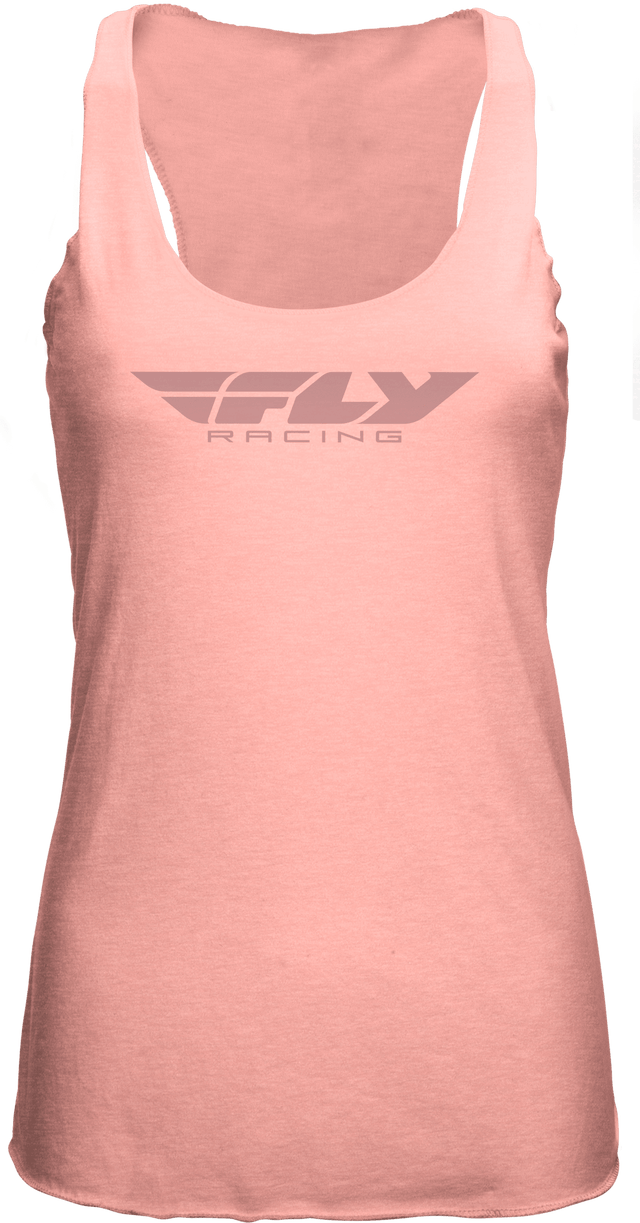 Women'S Fly Corporate Tank Peach Lg