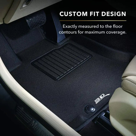 3D MAXpider Custom Fit Kagu Floor Mat (Black) for Ford Maverick Hybrid 2023 - RV and Auto Parts