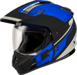 A1116115 Gmax Gm-11 Decima Helmet Matte Black/Blue Md - RV and Auto Parts