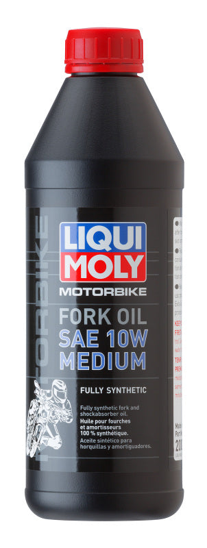 LIQUI MOLY 1L Motorbike Fork Oil SAE 10W Medium - LIQUI MOLY