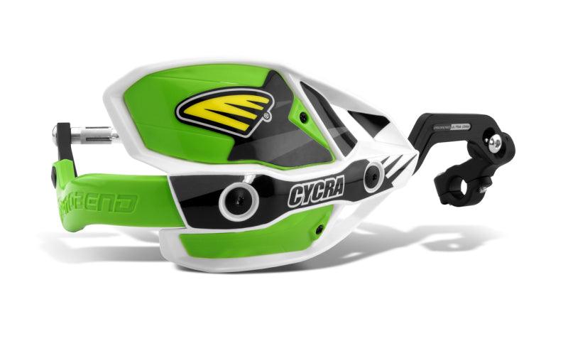 Cycra CRM Ultra 1-1/8 in. Clamp w/White Shield/Green Cover - RV and Auto Parts