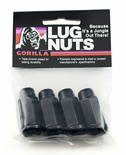 41197XLBCB Gorilla 9/16 Bulge Acorn XL Bag-Set, premium 9/16 bulge acorn lug nuts for RV, automotive, powersports, off-road, marine, exterior, truck accessories, interior, truck bed, RV parts, AVADA - Best Sellers, Must Haves