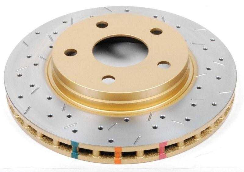 DBA 42536XS DBA 07-18 Jeep Wrangler (302mm Front Rotor) Front 4000 Series Drilled & Slotted Rotor