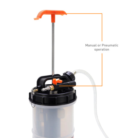 Mishimoto Fluid Extractor Manual and Pneumatic - 9.5L - Mishimoto