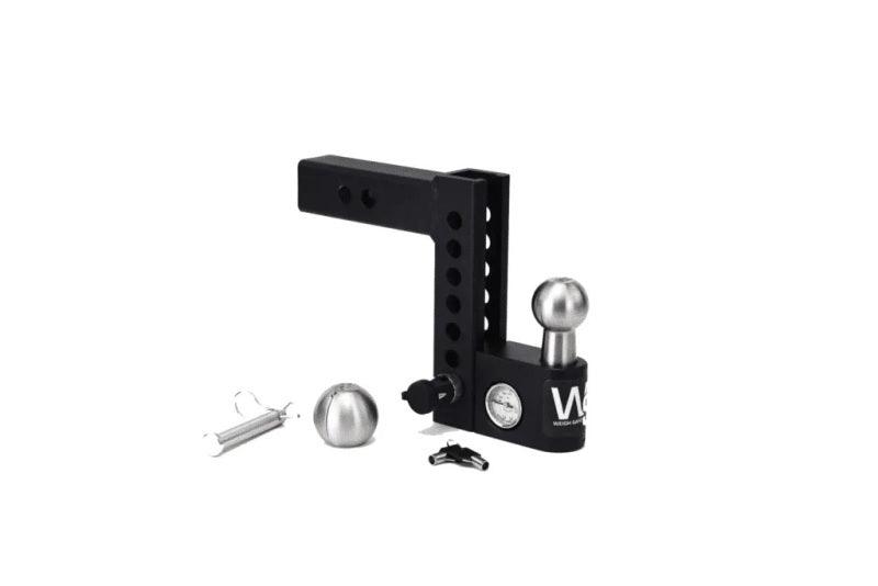 Weigh Safe Aero Hitch 8in Drop Hitch & 2in Shank (10K/12.5K GTWR) - Steel - RV and Auto Parts