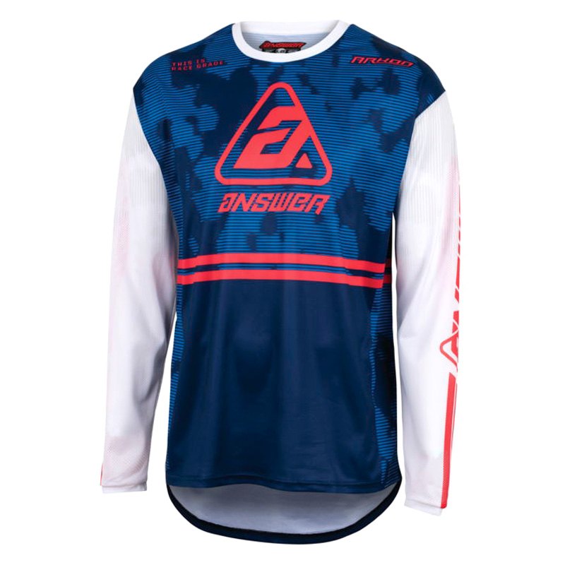 Answer 23 Arkon Trials Jersey Blue/White/Red - XS - 447373