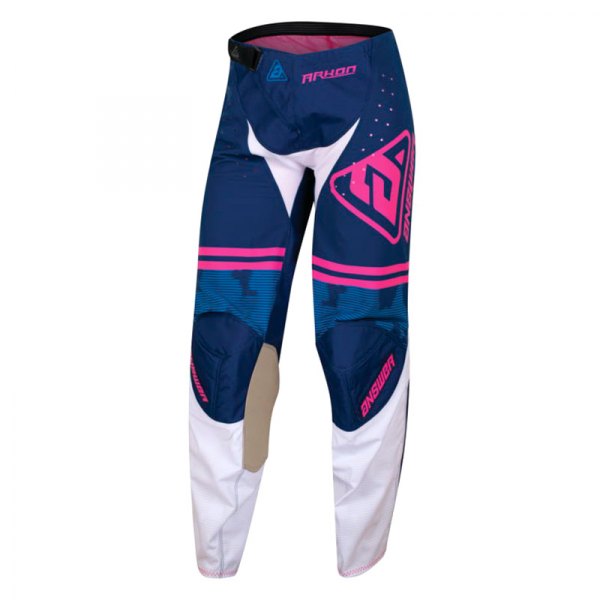 Answer 23 Arkon Trials Pant Blue/White/Magenta Womens - 4 Regular - 447408