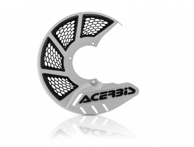 Acerbis X-Brake Vented Disc Cover - White/Black - RV and Auto Parts