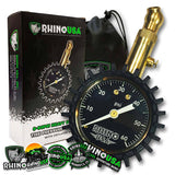 Rhino USA Heavy Duty 60 Psi Tire Pressure Gauge - Rhino USA