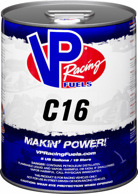 1162 Vp Racing C16 Vp Fuel 5 Gal Pail - RV and Auto Parts