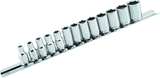 BikeMaster 13-pc 1/4in Drive Socket Set - BikeMaster