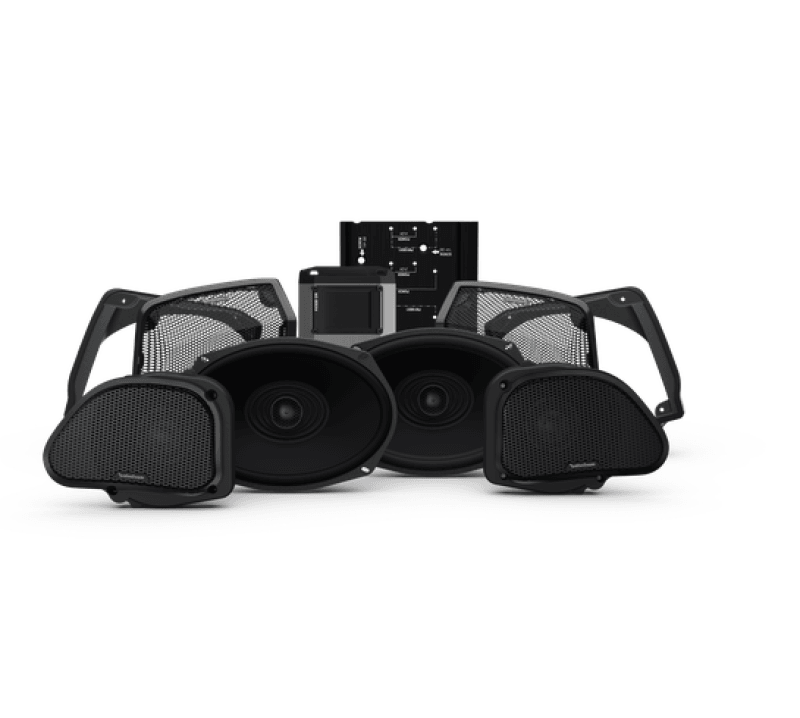 Rockford Fosgate 1998-2013 Harley Davidson Road Glide Stage 3 Audio Kit - RV and Auto Parts