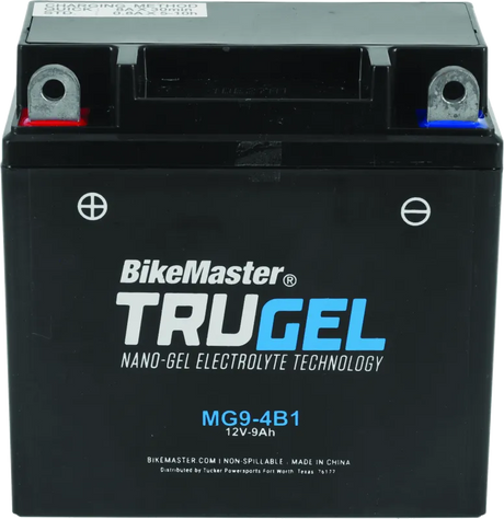 BikeMaster Trugel Battery MG9-4B1 - RV and Auto Parts