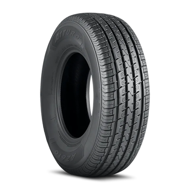 Atturo AZ 610 Tire - 215/70R16 100H, superior handling, reduced road noise, durable, optimal performance, ideal for automotive, RV, powersports, off-road, truck accessories, racing, riding, exterior use.