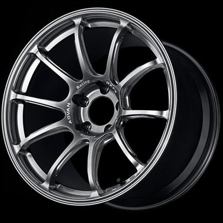 Advan RZ-F2 18x8.5 +44 5-112 Hyper Platinum Black Wheel - Advan