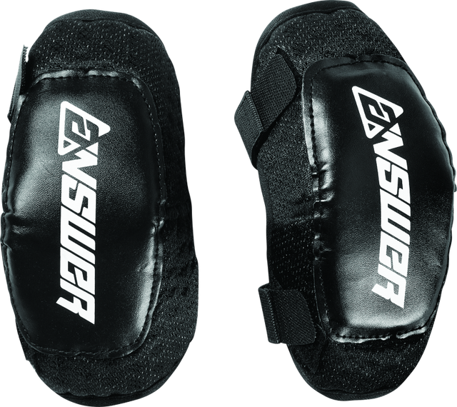 Answer Peewee Elbow Guard Black - Large/XL - Answer