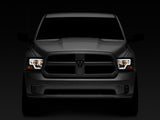 Raxiom 09-18 Dodge RAM 1500 LED Bar Headlights- Black Housing (Clear Lens) - R117803