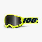 100% 50020-00003 Accuri 2 Sand Goggle Fluo Yellow Smoke Lens - RV and Auto Parts