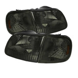 SPYDER 5070333 Xtune Ford F150 97-03 / Expedition 97-02 Crystal Headlights w/Corner Smoke HD-JH-FF15097-SET-AM-SM