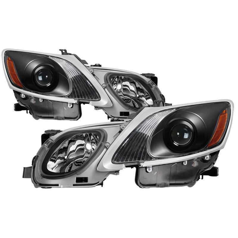 SPYDER 5075888 Xtune Lexus Gs 06-11 OE Projector Headlights (w/AFS. Hid Fit) Black PRO-JH-LGS06-AFS-AM-BK