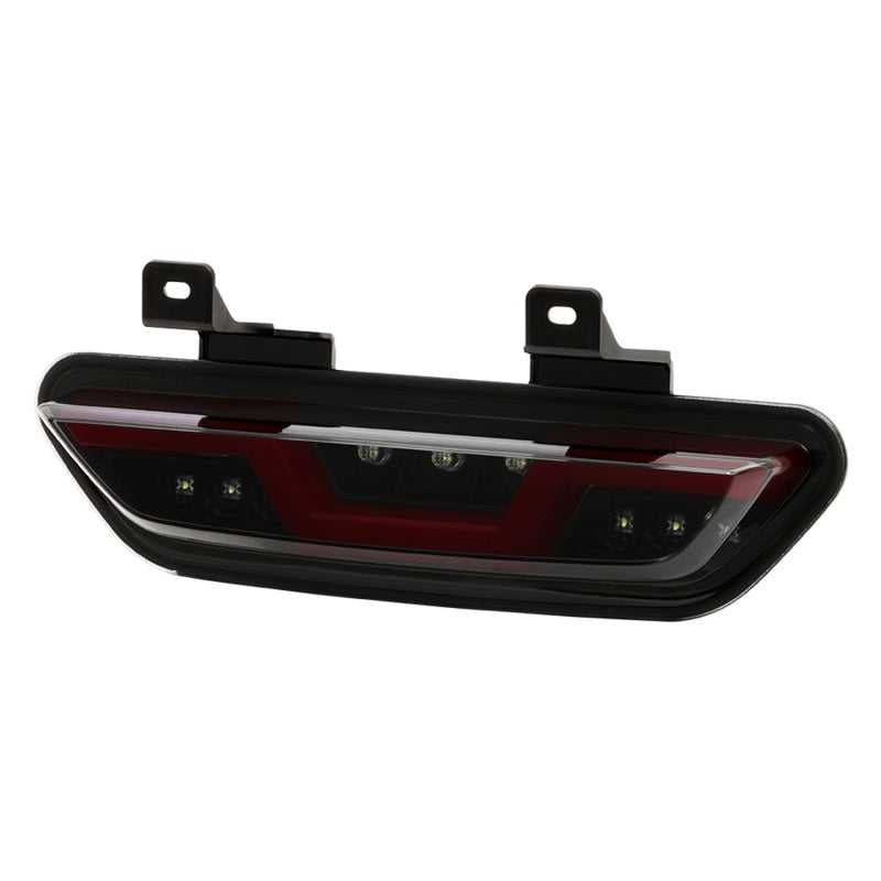 SPYDER 5082794 Spyder 15-16 Ford Mustang LED Reverse Lights - Black Smoke w/ Red Bar (ALT-YD-FM15RED-REV-BSM)