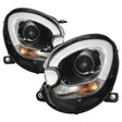 SPYDER 5083449 Spyder Mini Cooper Countryman 11-15 Headlights - Halogen Model Only - Black PRO-YD-MCO11-DRL-BK