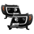 SPYDER 5088185 Spyder Toyota Tacoma 05-11 V2 High-Power LED Headlights - Black PRO-YD-TT05PL-BK