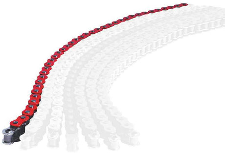 520MVXZ2-120R Chain Mvxz2 X Ring 520 120l Red