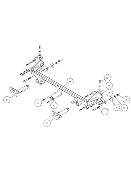 521567-4 Vehicle Baseplate