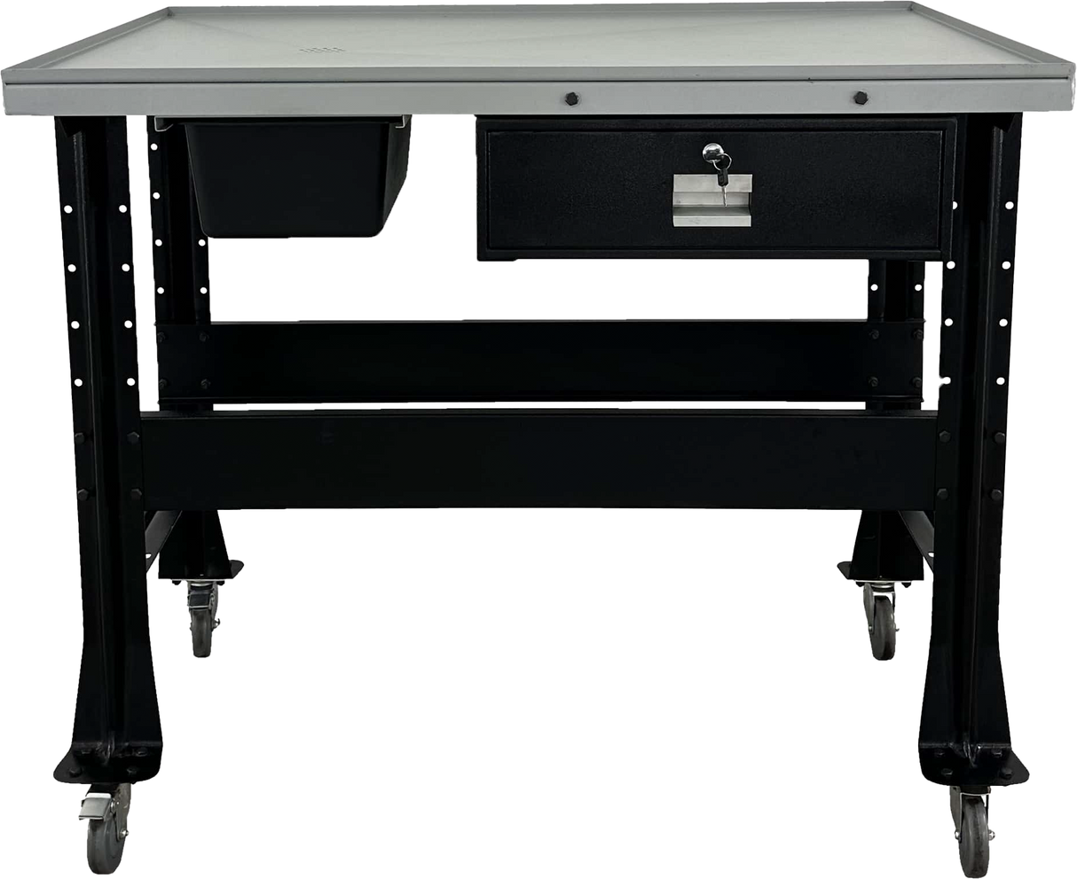 Ideal PTDT-1000-BLK Premium Tear Down Table 1 000 Lbs. Cap. (Xh-Tt)