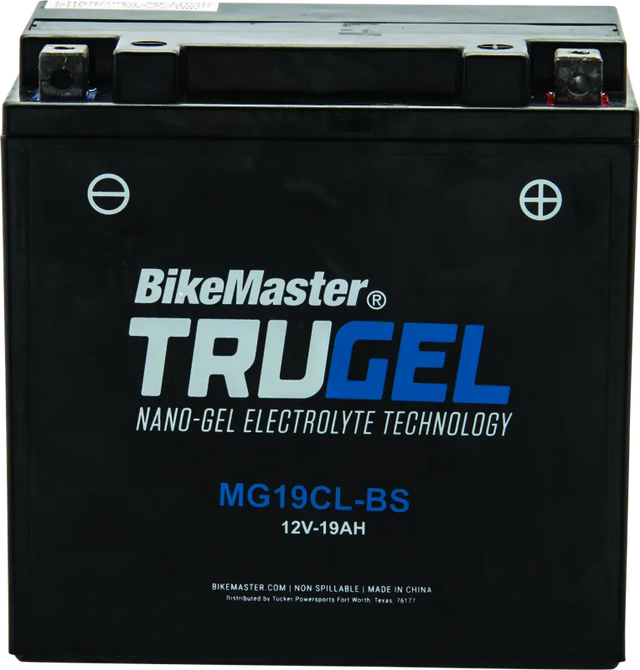 BikeMaster Trugel Battery MG19CL-BS - RV and Auto Parts