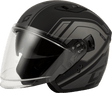 01187503 Gmax Of-87 Duke Helmet W/Led Light Matte Blk/Grey Xs - RV and Auto Parts