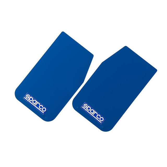 Sparco Mud Flap Pair Blue - 03791AZ