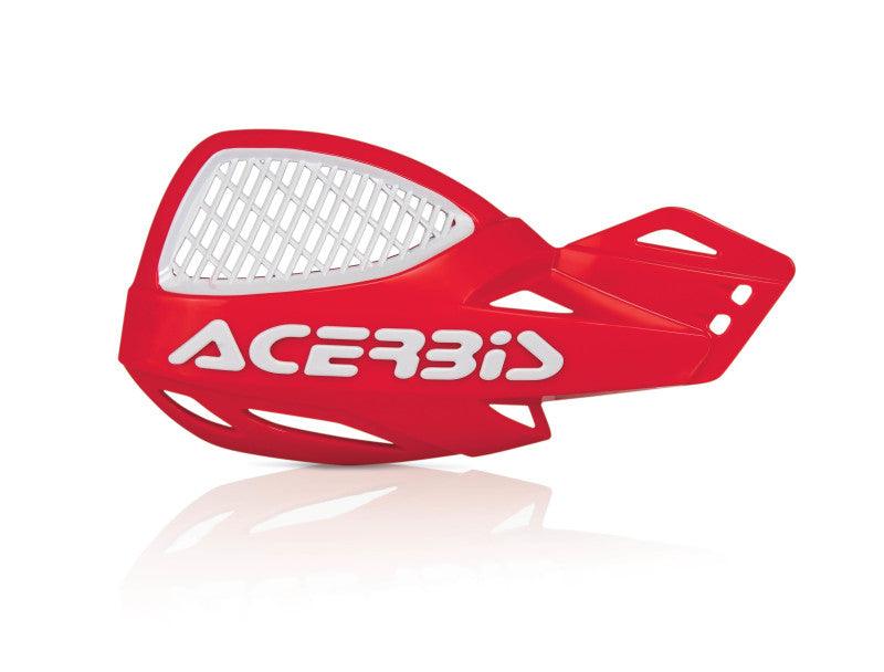 Acerbis Vented Uniko Handguard - Red/White - RV and Auto Parts