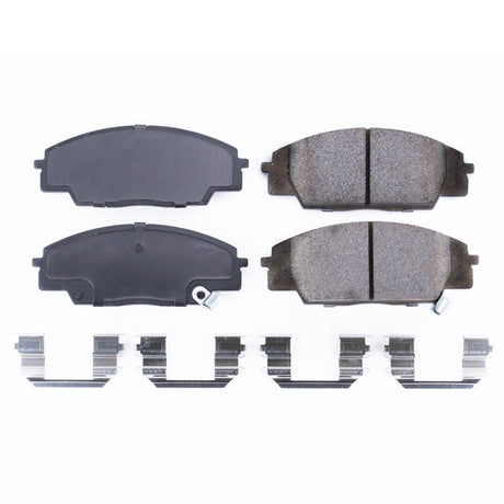 Power Stop 07-10 Acura CSX Front Z17 Evolution Ceramic Brake Pads w/Hardware - PowerStop