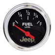 Autometer Jeep 52mm 73 OHMS Empty/8-12 OHMS Full Short Sweep Electronic Fuel Level Gauge - 880428