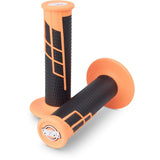 ProTaper Clamp-On 1/2 Waffle Grip - Neon Orange/Black - 021661