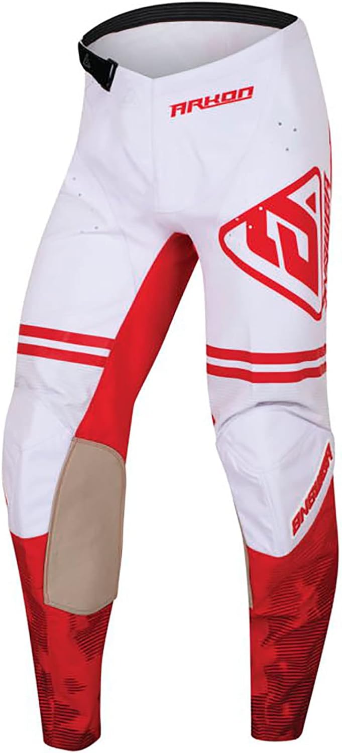 Answer 23 Arkon Trials Pant Red/White Size - 42 - 447358